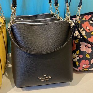 Kate Spade Darcy Small Bucket Bag Black